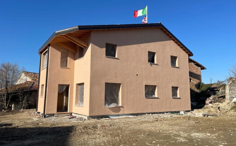 Realizzazione di nuova civile abitazione in legno presso il comune di Albinea (RE)
